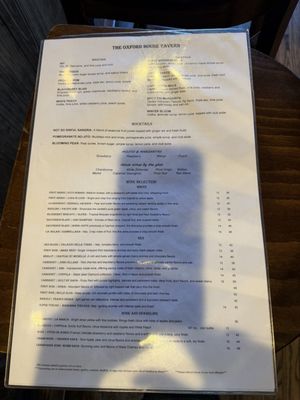 Menu photo 2 Oxford House Tavern Oxford, CT Menu photo 2 Oxford House Tavern Oxford, CT