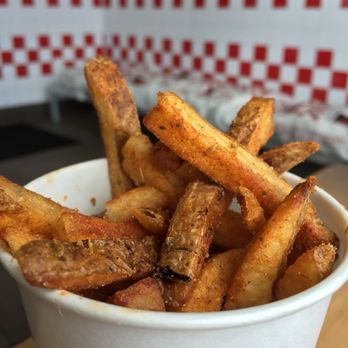 Five Guys - Always, always, always get the Cajun french fries!!! - Burgers Near Me - Moreno Valley, California Five Guys - Always, always, always get the Cajun french fries!!! - Burgers Near Me - Moreno Valley, California