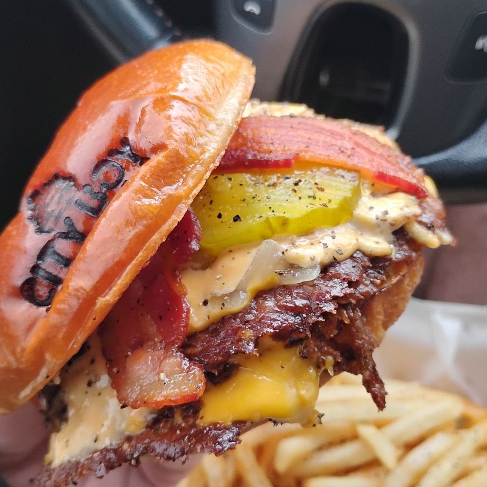 City Boy Burgers - Triple Smash add Bacon side picture - Burgers Near Me - Anchorage, Alaska