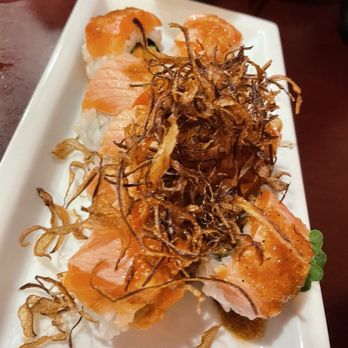 Nana San - Double salmon roll - Sushi Bars Near Me - Newport Beach, California Nana San - Double salmon roll - Sushi Bars Near Me - Newport Beach, California