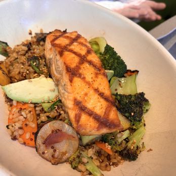 True Food Kitchen - Teriyaki Bowl add Salmon - New American Near Me - Alpharetta, Georgia True Food Kitchen - Teriyaki Bowl add Salmon - New American Near Me - Alpharetta, Georgia