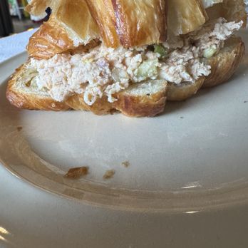 The Chat and Chew Cafe - Raging Chicken Salad on a Croissant - Coffee & Tea Near Me - Archdale, North Carolina The Chat and Chew Cafe - Raging Chicken Salad on a Croissant - Coffee & Tea Near Me - Archdale, North Carolina