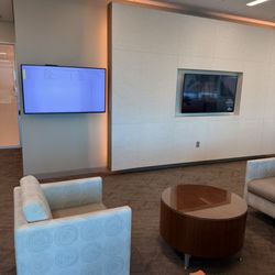The Lennar Foundation Medical Center - Comfortable waiting room area, which also has a Starbucks's coffee machine on site.