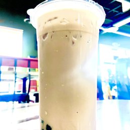 Coffee boba tea delicious