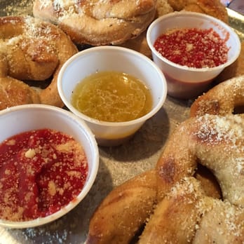 Mad Mushroom - Home made fresh pretzels at Mad Mushroom - Pizza Near Me - Lexington, Kentucky Mad Mushroom - Home made fresh pretzels at Mad Mushroom - Pizza Near Me - Lexington, Kentucky