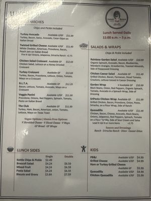 Menu photo 1 Inner Bean Cafe Augusta, GA