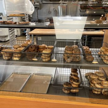 Oxbow - Full case of bagels! They don't always run out before closing... don't give up hope just yet! - Bagels Near Me - Seattle, Washington