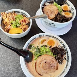 Original Ramen, Black Ramen, Small Karaage Don Original Ramen, Black Ramen, Small Karaage Don