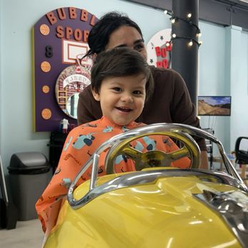 Bubble Cuts - Before - Kids Hair Salons Near Me - Los Angeles, California