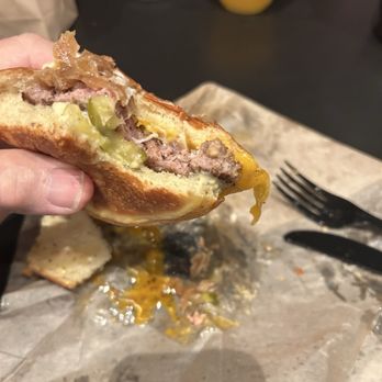 Eggslut - my runny Sausage, Egg & Cheese - Breakfast & Brunch Near Me - Las Vegas, Nevada