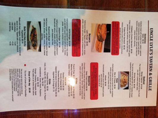 Menu photo 5 Uncle Lyle's Tavern and Grille Dundee, MI Menu photo 5 Uncle Lyle's Tavern and Grille Dundee, MI