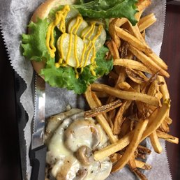 Mushroom & Swiss Burger