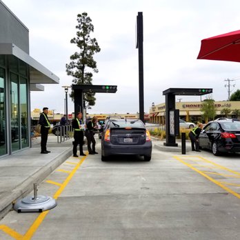 Chick-fil-A - A dual car line drive thru - Fast Food Near Me - Northridge, California Chick-fil-A - A dual car line drive thru - Fast Food Near Me - Northridge, California