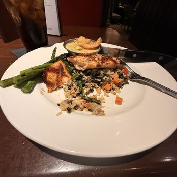 Firebirds Wood Fired Grill - Grilled Salmon and Shrimp* - Steakhouses Near Me - Hoover, Alabama