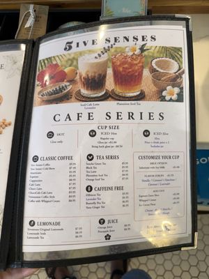 Menu photo 3 5ive Senses Honolulu, HI