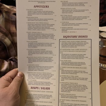 Bangkok Thai on Main - Menu - Thai Near Me - Park City, Utah
