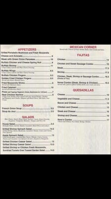 Menu photo 7 Nora's Park Bench Cafe Brooklyn, NY