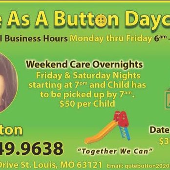 Q'ute As A Button Daycare - THANK YOU FOR YOUR BUSINESS....... - Child Care & Day Care Near Me - St. Louis, Missouri Q'ute As A Button Daycare - THANK YOU FOR YOUR BUSINESS....... - Child Care & Day Care Near Me - St. Louis, Missouri
