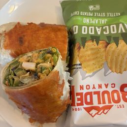 Southwestern chicken wrap Southwestern chicken wrap