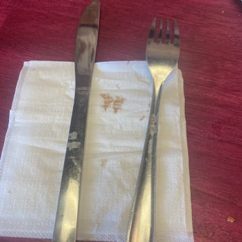 The Chocolate Bar- Highland - Dirty silverware - Creperies Near Me - Highland, California