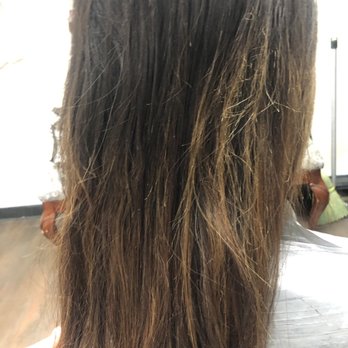 Lang Haar Beauty Salon - Before - Hair Extensions Near Me - Chula Vista, California