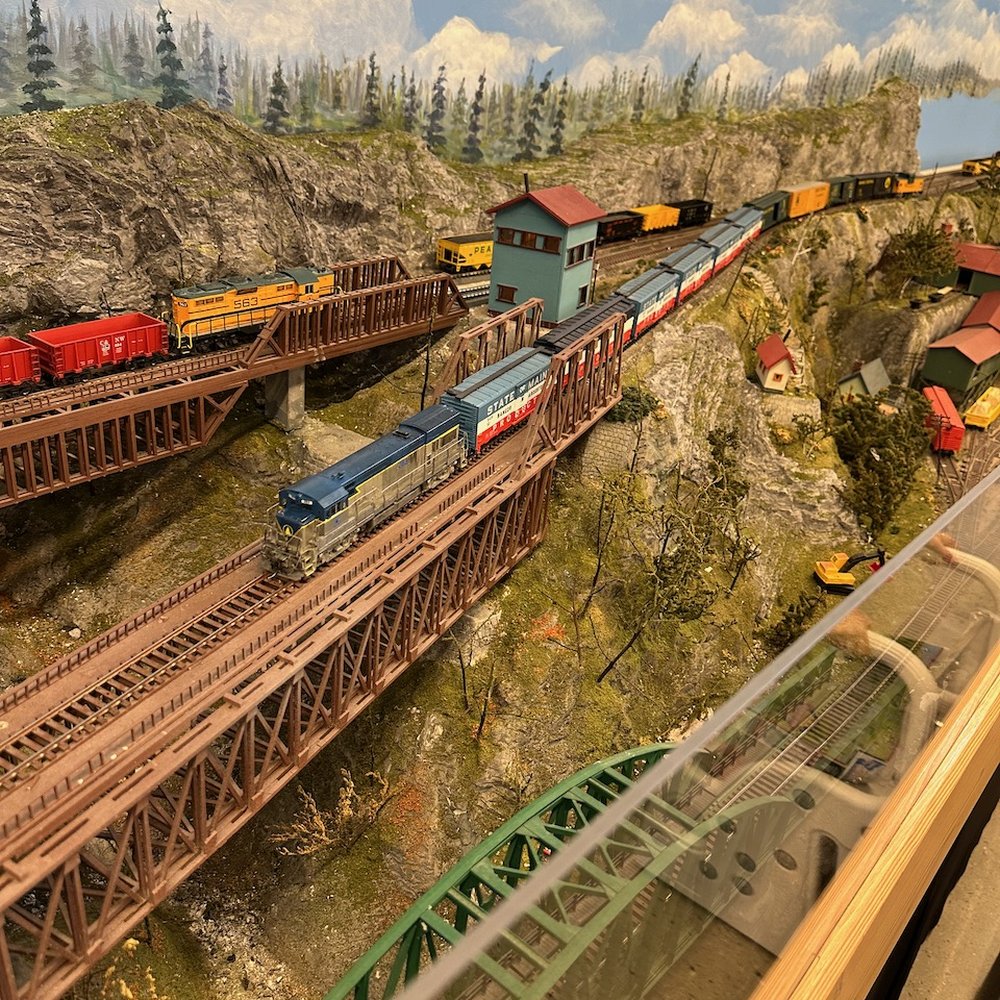 Seashore Trolley Museum - Model train setup - Museums Near Me - Kennebunkport, Maine Seashore Trolley Museum - Model train setup - Museums Near Me - Kennebunkport, Maine