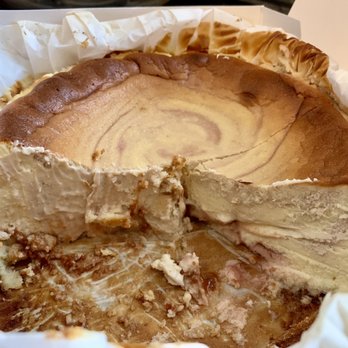 CA Bakehouse - What Basque cheesecake looks like when cut in half - Bakeries Near Me - San Jose, California CA Bakehouse - What Basque cheesecake looks like when cut in half - Bakeries Near Me - San Jose, California