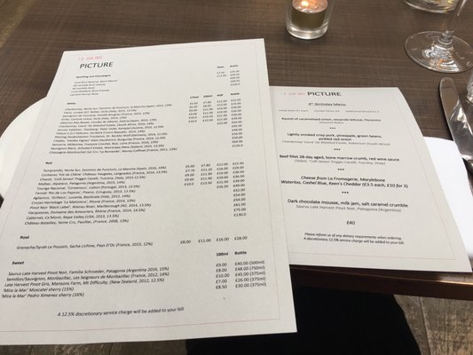 Menu photo 8 Picture London, XGL