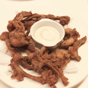 Tapeo - Fried rabbit ribs... Not much meat, not much taste, but very interesting. - Tapas Bars Near Me - Barcelona, B