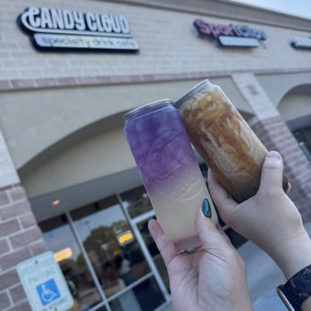 Candy Cloud - Butterfly Lavender Lemonade Skinny Signature Latte - Coffee & Tea Near Me - San Antonio, Texas