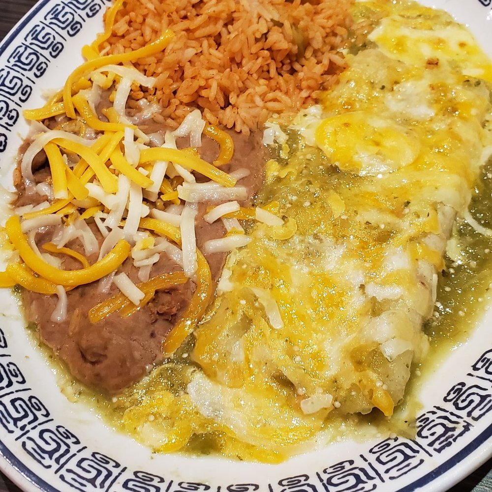 Rodrigo's Mexican Grill - Kids enchilada with green sauce - Mexican Near Me - Temecula, California Rodrigo's Mexican Grill - Kids enchilada with green sauce - Mexican Near Me - Temecula, California