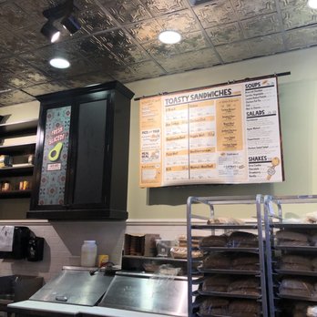 Potbelly - a menu on the wall - Salad Near Me - Chicago, Illinois Potbelly - a menu on the wall - Salad Near Me - Chicago, Illinois