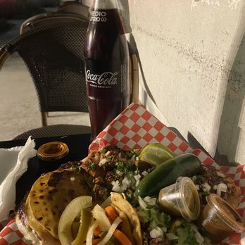 Tacos El Junior - Mulita, vampiros, and tacos with a coke - Food Trucks Near Me - Los Angeles, California Tacos El Junior - Mulita, vampiros, and tacos with a coke - Food Trucks Near Me - Los Angeles, California