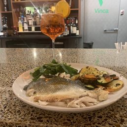 Sea Bass Plate