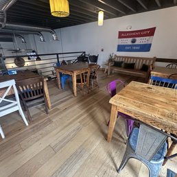 Upstairs seating
