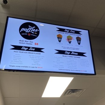 Puffles - Menu - Desserts Near Me - Hollywood, Florida