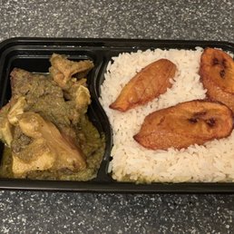 Rice & ofada stew