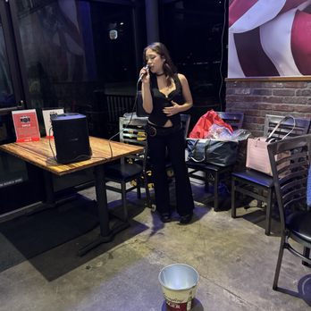 Elite Event: Crafted Bar & Taps - Singer Mel (bartender) - excellent singing! - Yelp Events Near Me - Katy, Texas