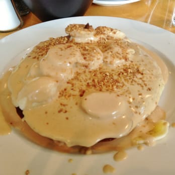 The Bongo Room - Banana Hazelnut Pancakes - New American Near Me - Chicago, Illinois The Bongo Room - Banana Hazelnut Pancakes - New American Near Me - Chicago, Illinois