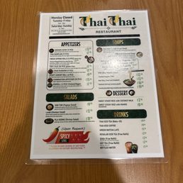 Menu Menu