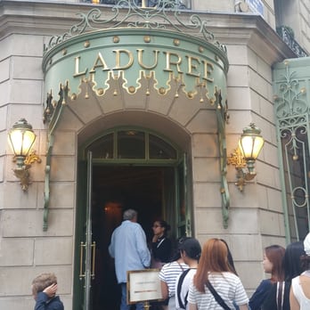 Ladurée - Entrance - Macarons Near Me - Paris, 75