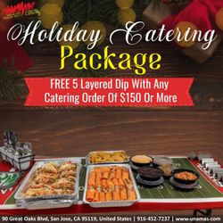 Una Mas Mexican Grill - We cater to all your needs!