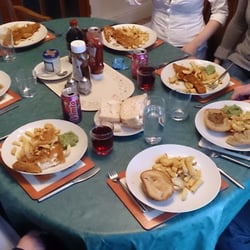 Crown Fisheries & Restaurants - Our meal for about 15 / 16 quid