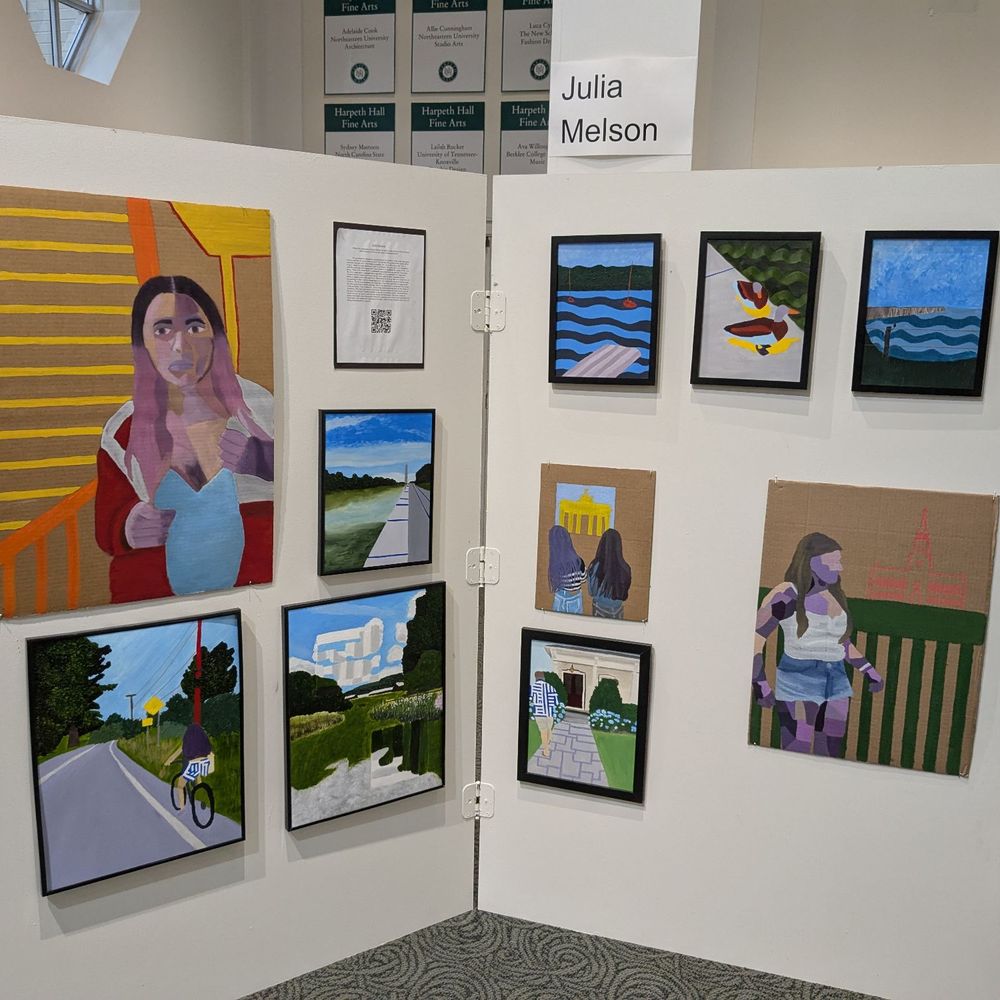 Harpeth Hall School - Student art display (one of many) - Elementary Schools Near Me - Nashville, Tennessee Harpeth Hall School - Student art display (one of many) - Elementary Schools Near Me - Nashville, Tennessee