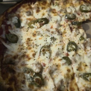 Rosati's Pizza - Sausage Jalapeño Onion Pizza - Pizza Near Me - Chicago, Illinois Rosati's Pizza - Sausage Jalapeño Onion Pizza - Pizza Near Me - Chicago, Illinois