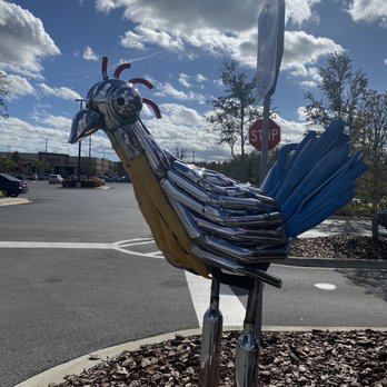PDQ Chicken - Cool chicken sculpture - Chicken Shop Near Me - Tampa, Florida PDQ Chicken - Cool chicken sculpture - Chicken Shop Near Me - Tampa, Florida