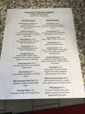 Menu photo 2 Bolleys Famous Franks Waterville, ME Menu photo 2 Bolleys Famous Franks Waterville, ME
