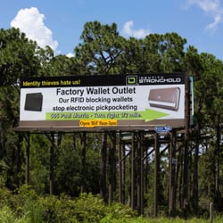Identity Stronghold - If you see the billboard northbound on River Road you will know you are close.