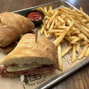 Hidden Craft - Braised Brisket Sandwich. - New American Near Me - San Diego, California