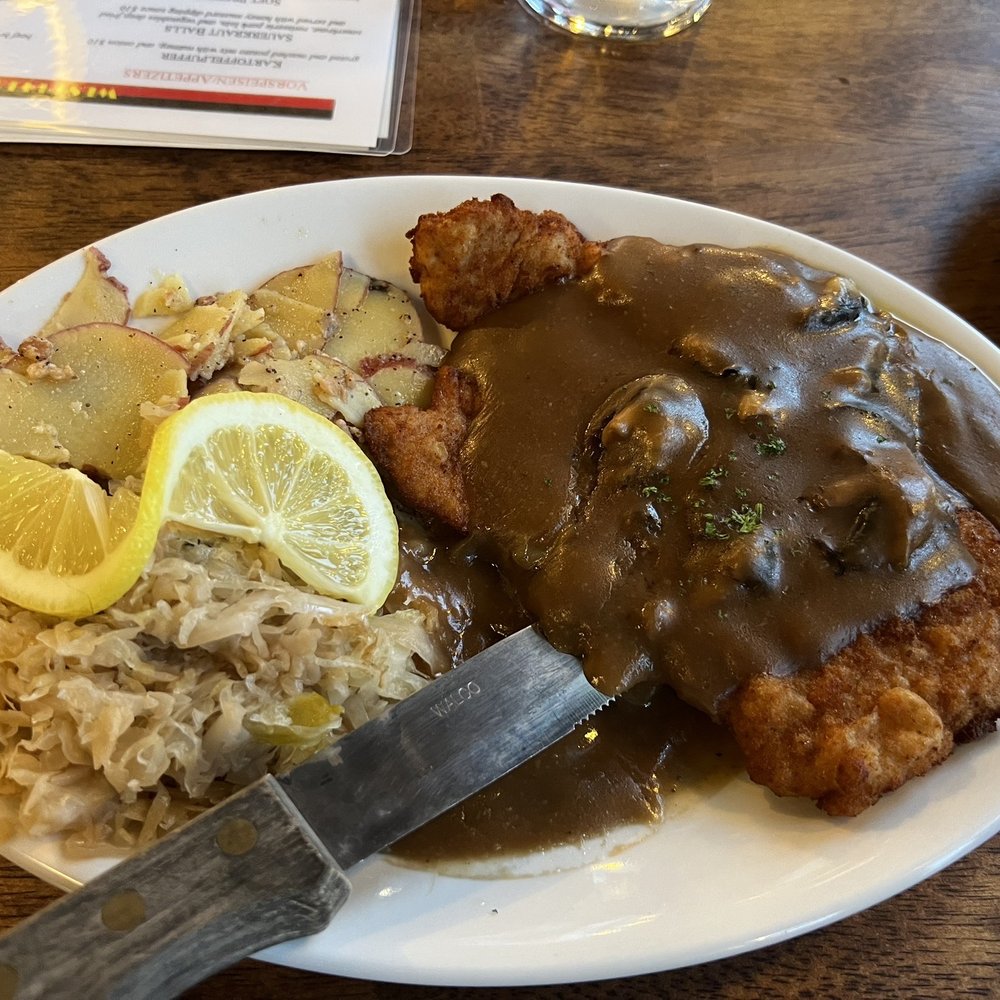 West Berlin - Jaegerschnitzel - German Near Me - Anchorage, Alaska West Berlin - Jaegerschnitzel - German Near Me - Anchorage, Alaska